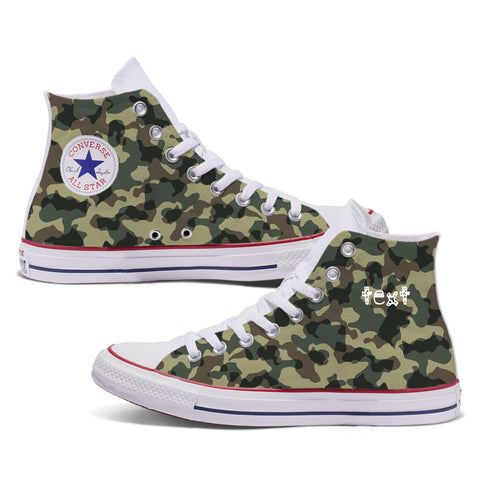 Converse Custom Camo Adult Shoes | Bump 