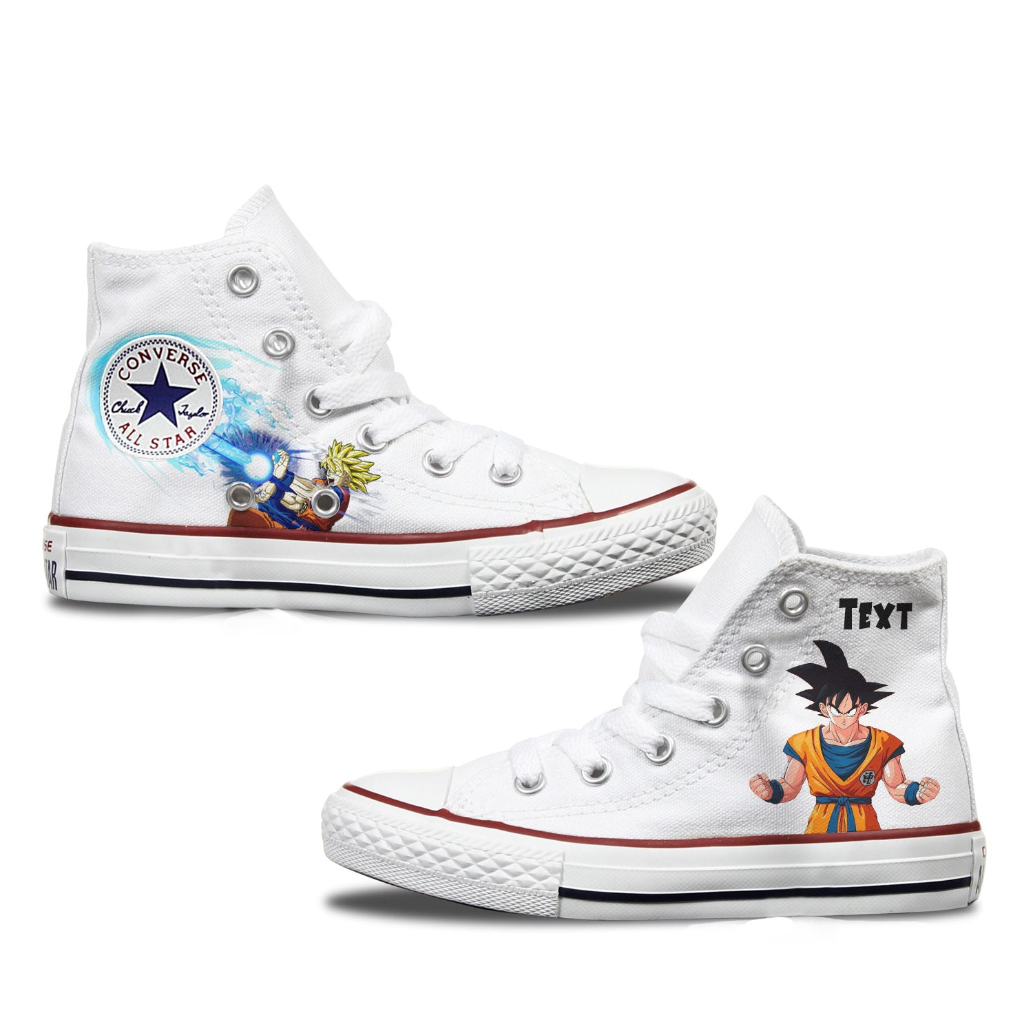 Dragon Ball Z Custom Converse - Bump Shoes
