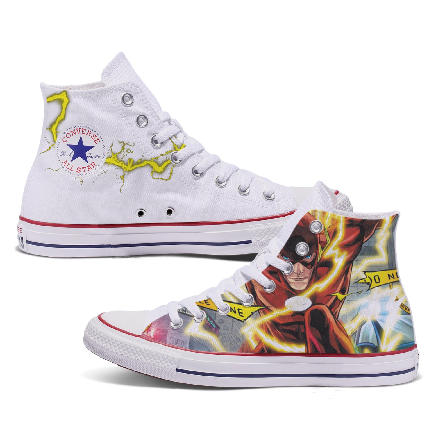 Converse Custom The Flash Adult Shoes | Bump – Bump Shoes