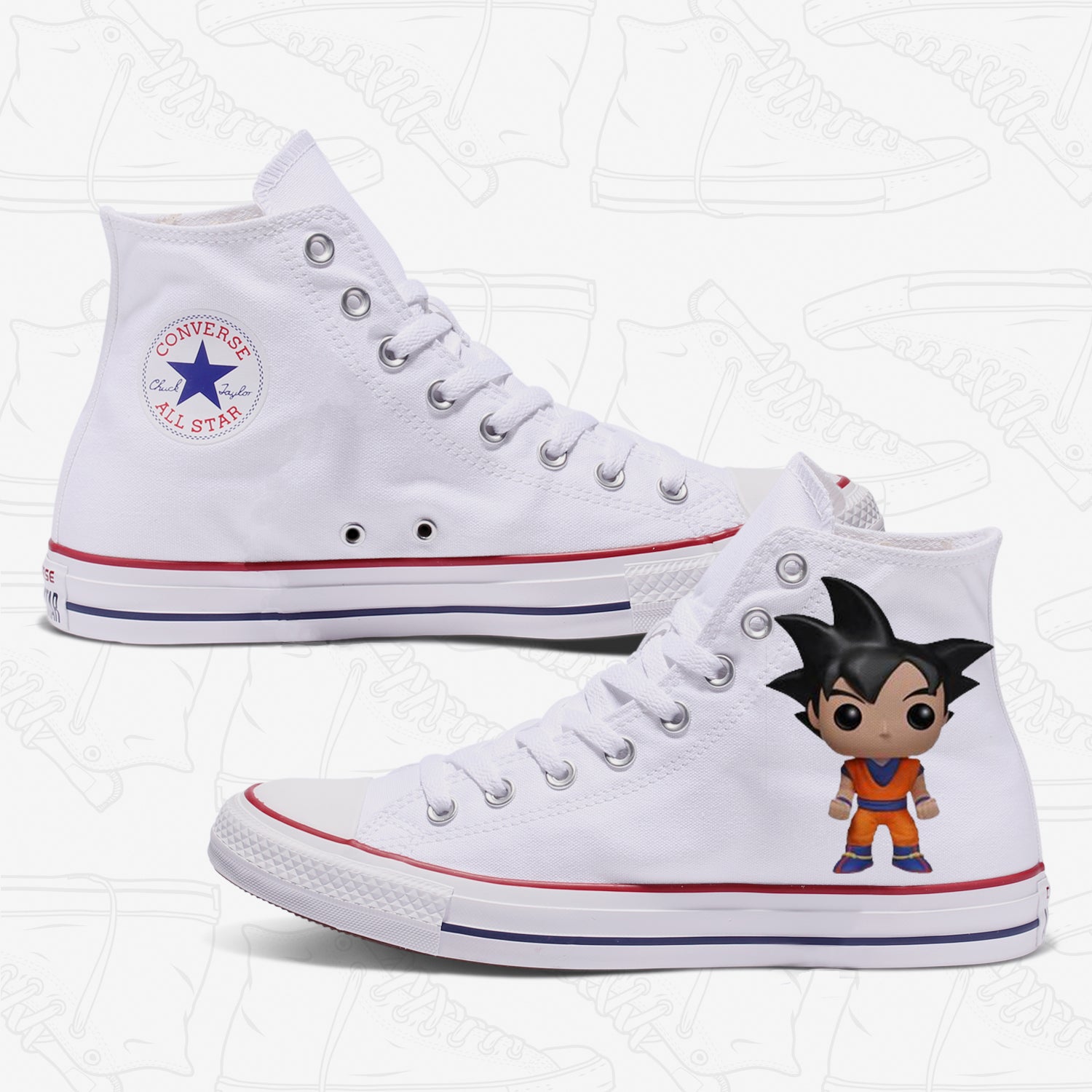 dragon ball z chuck taylors