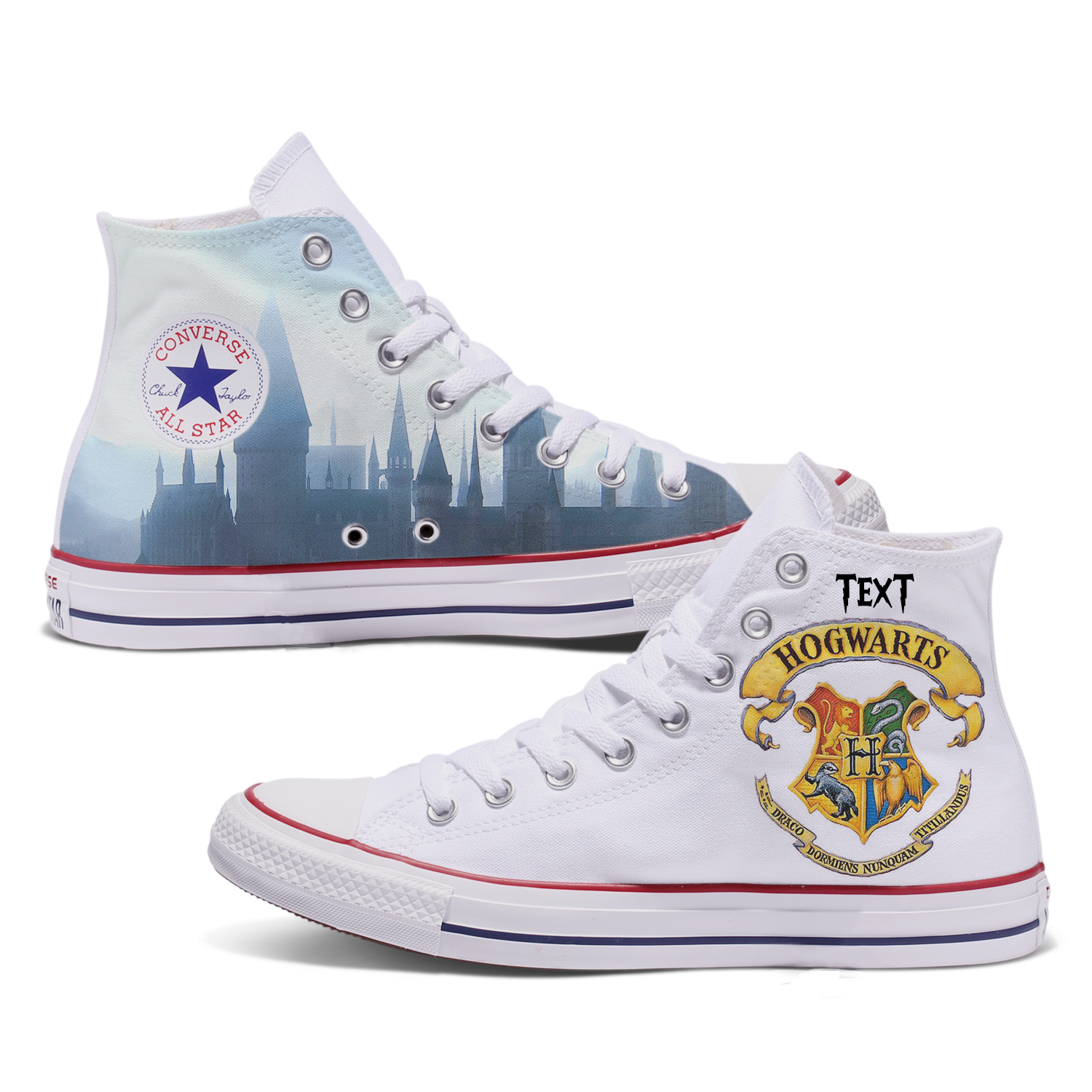 Converse Custom Harry Potter Adult Shoes | Bump – Bump Shoes