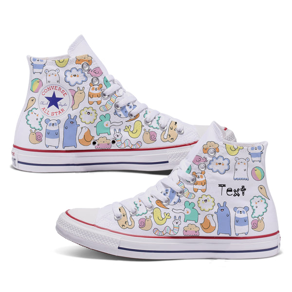 Converse Custom Higgly Squiggly Kids Shoes | Bump - Bump Shoes