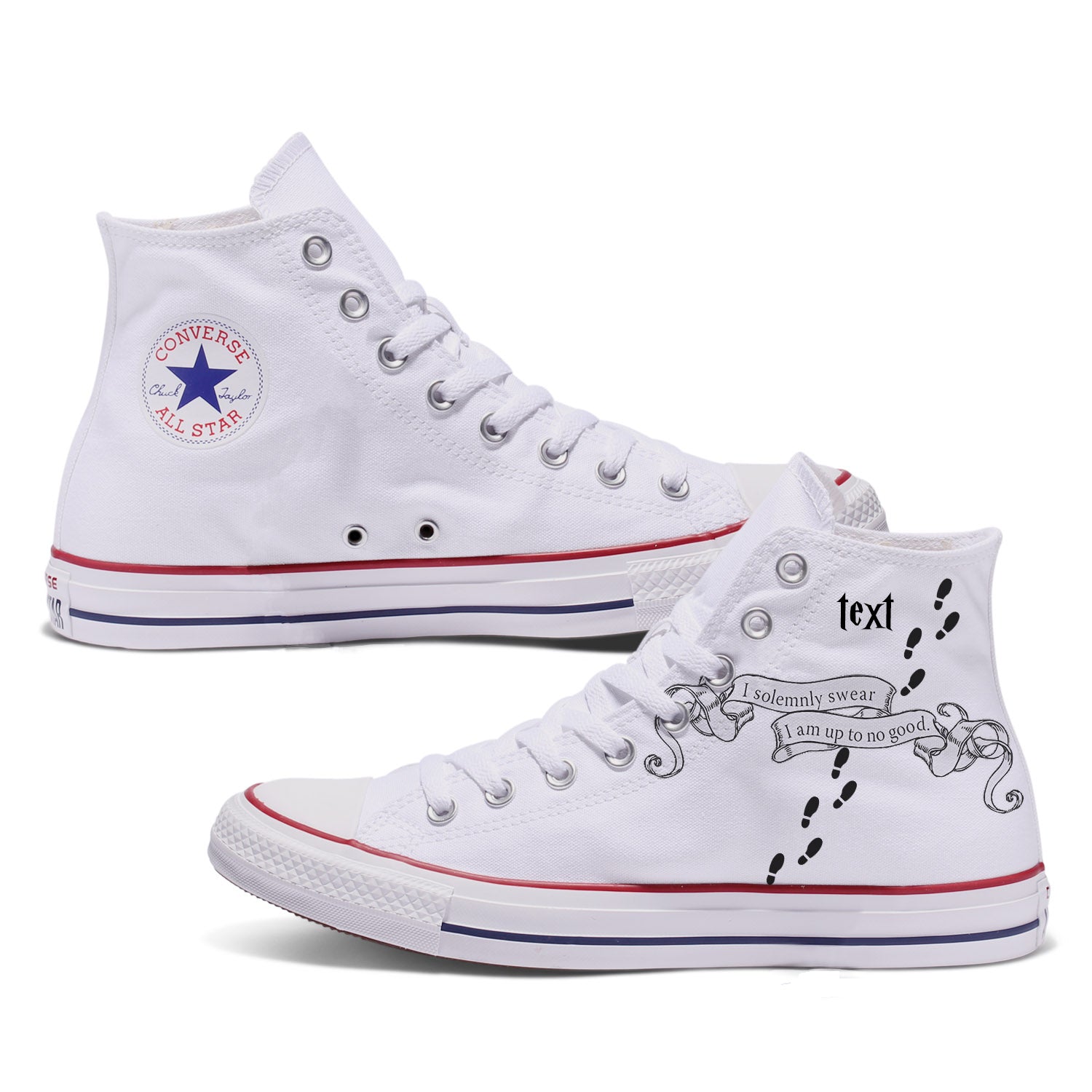 harry potter converse shoes