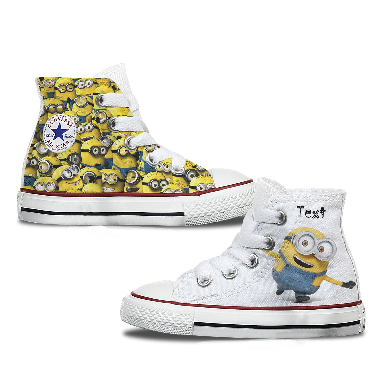 minion shoes converse