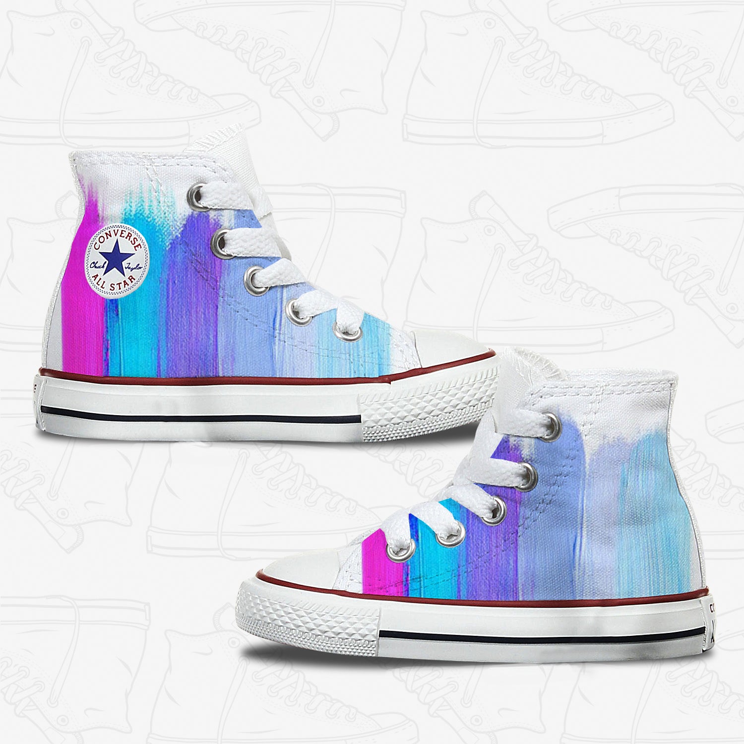 painting converse shoes