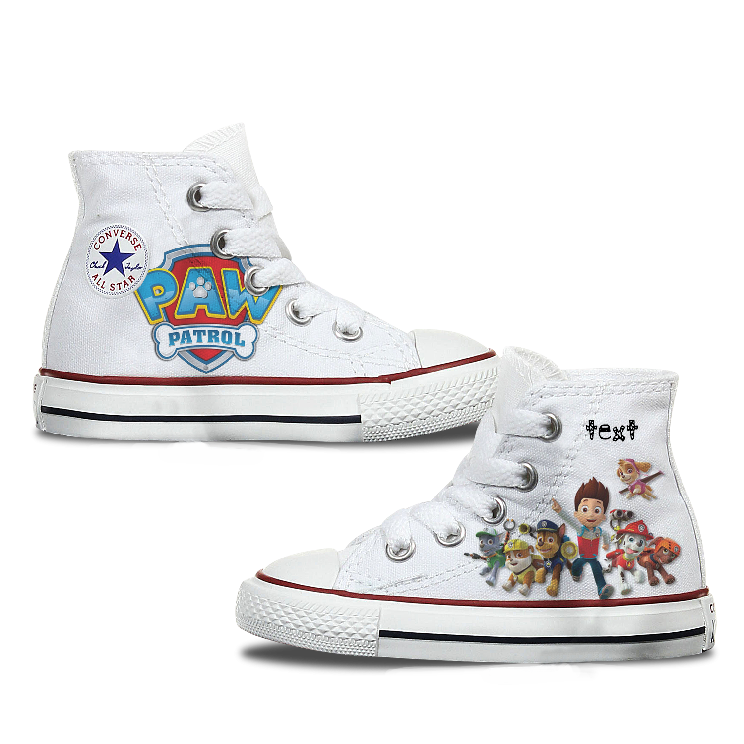 Converse Custom Paw Patrol Kids Shoes 