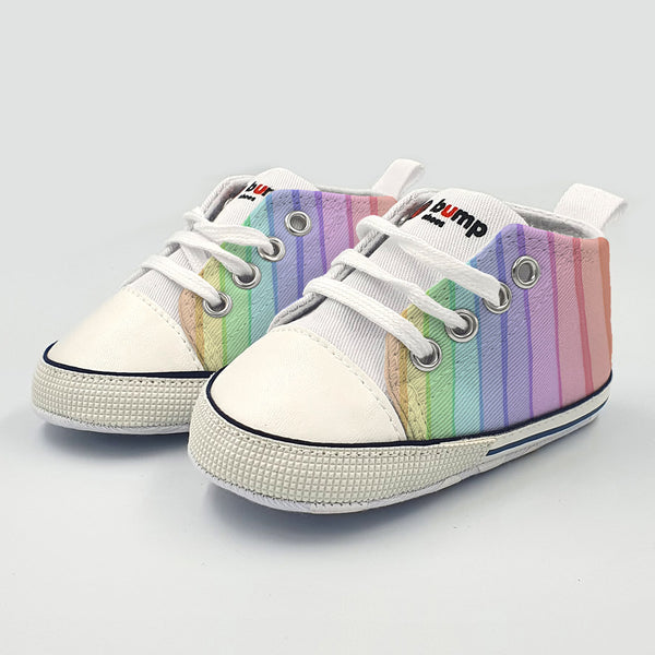 Custom Rainbow Baby Bump Infant Shoes | Bump - Bump Shoes