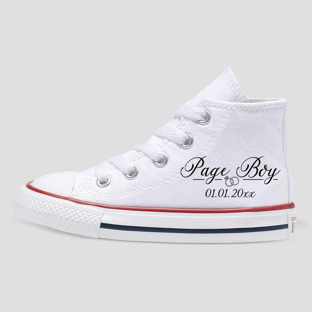 boys custom converse