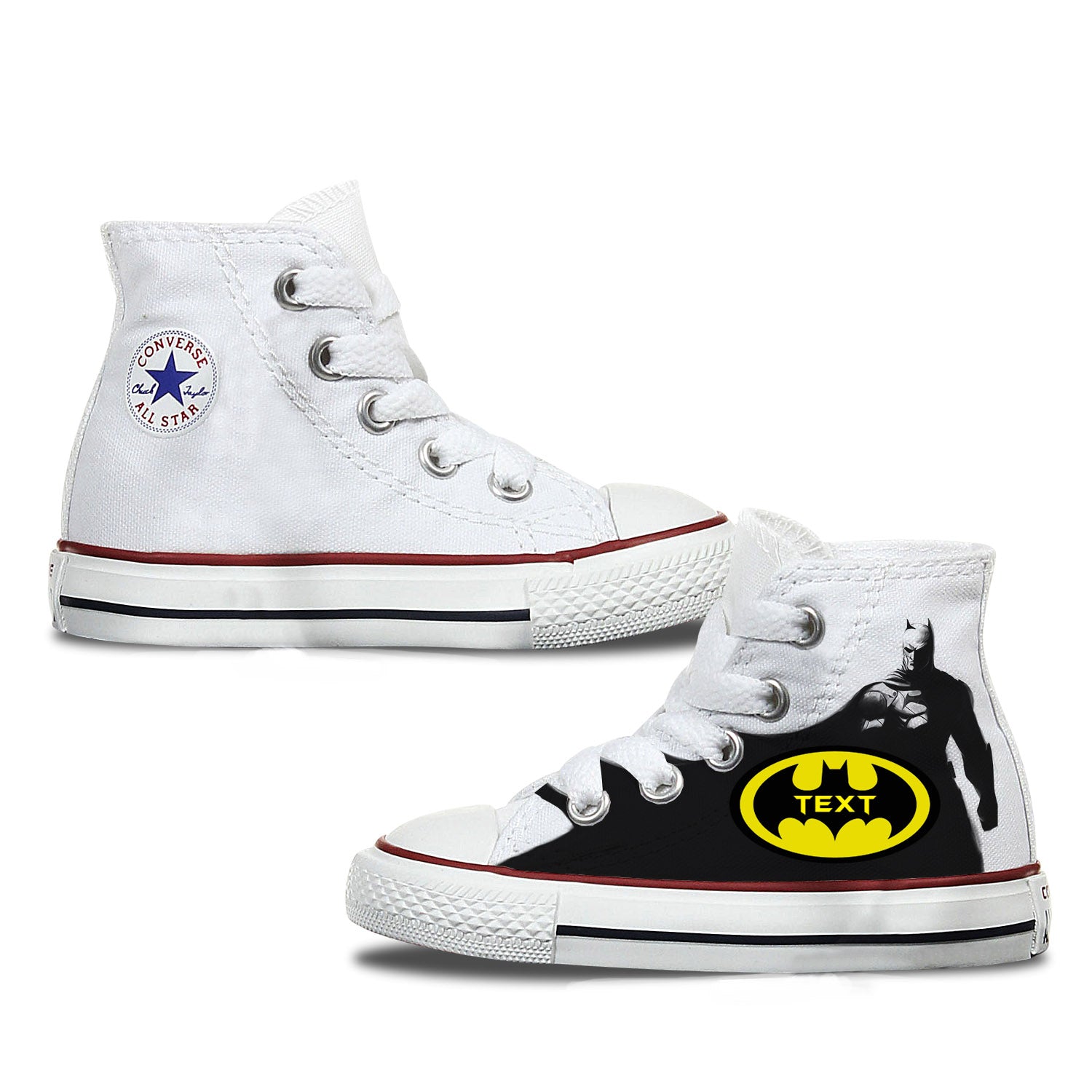 Converse Custom Batman Kids Shoes 