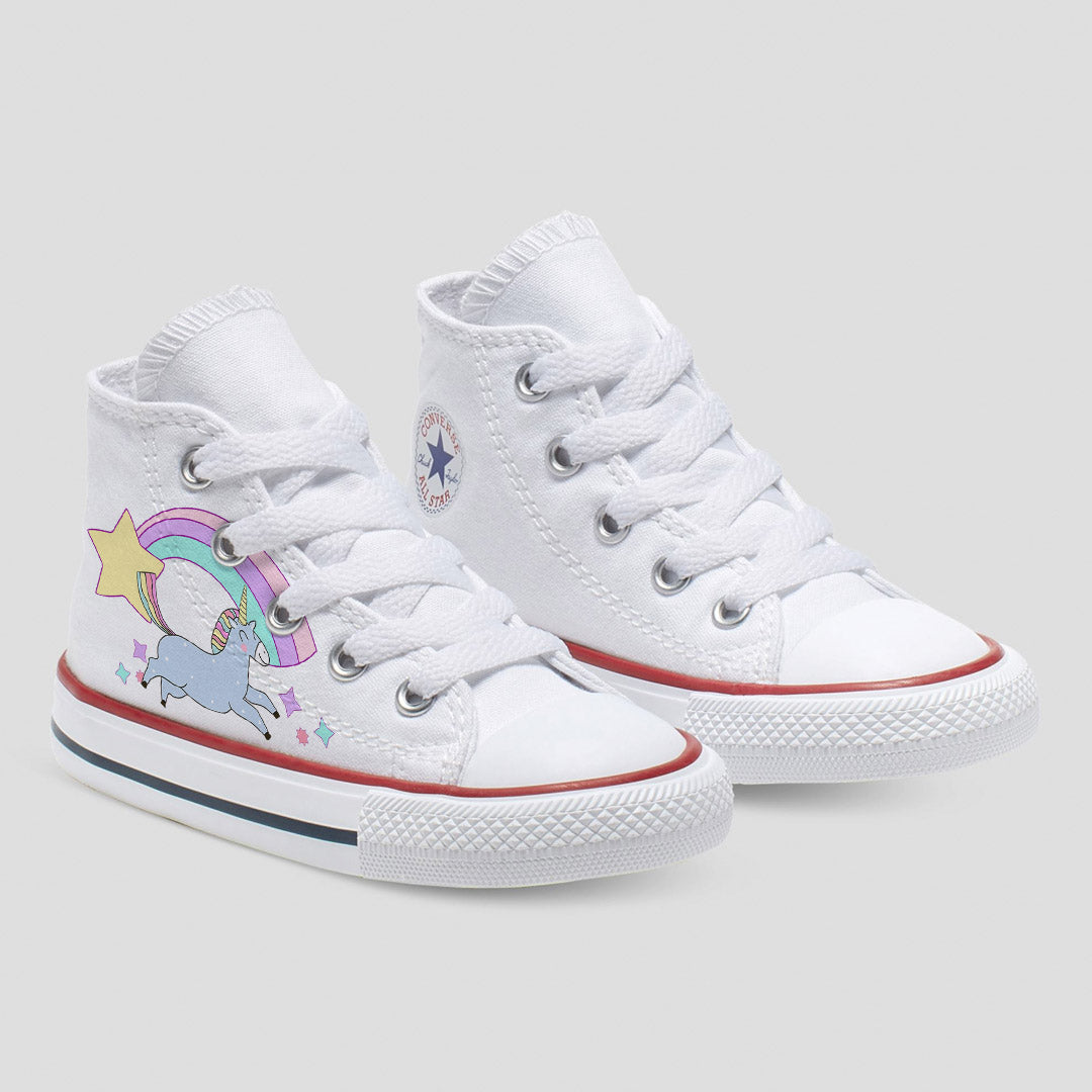 Converse Custom Unicorns & Rainbows Kids Shoes | Bump - Bump Shoes