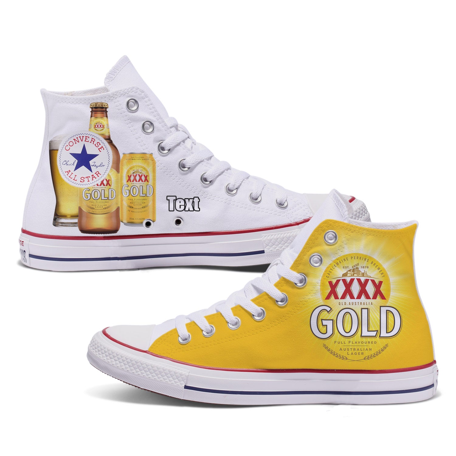 gold converse junior