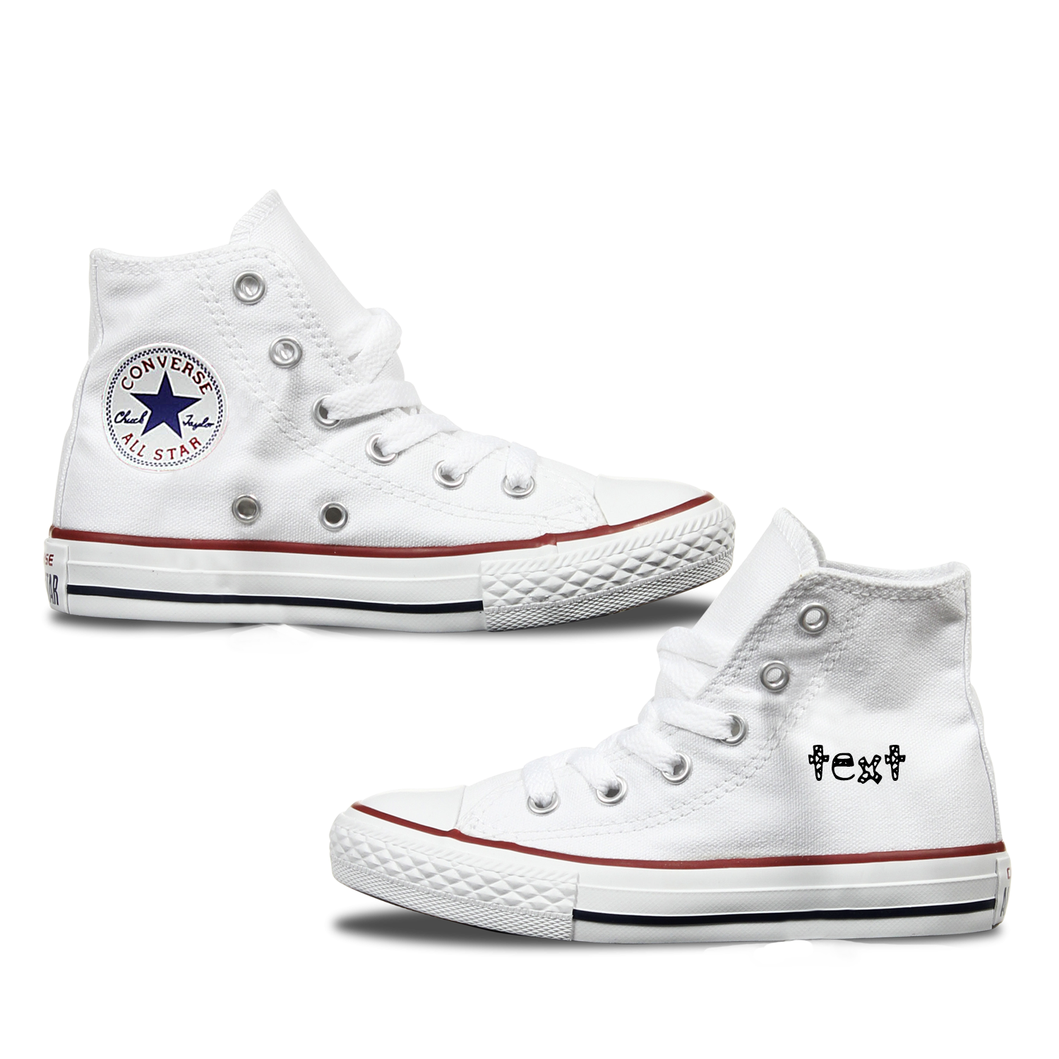 personalised converse kids