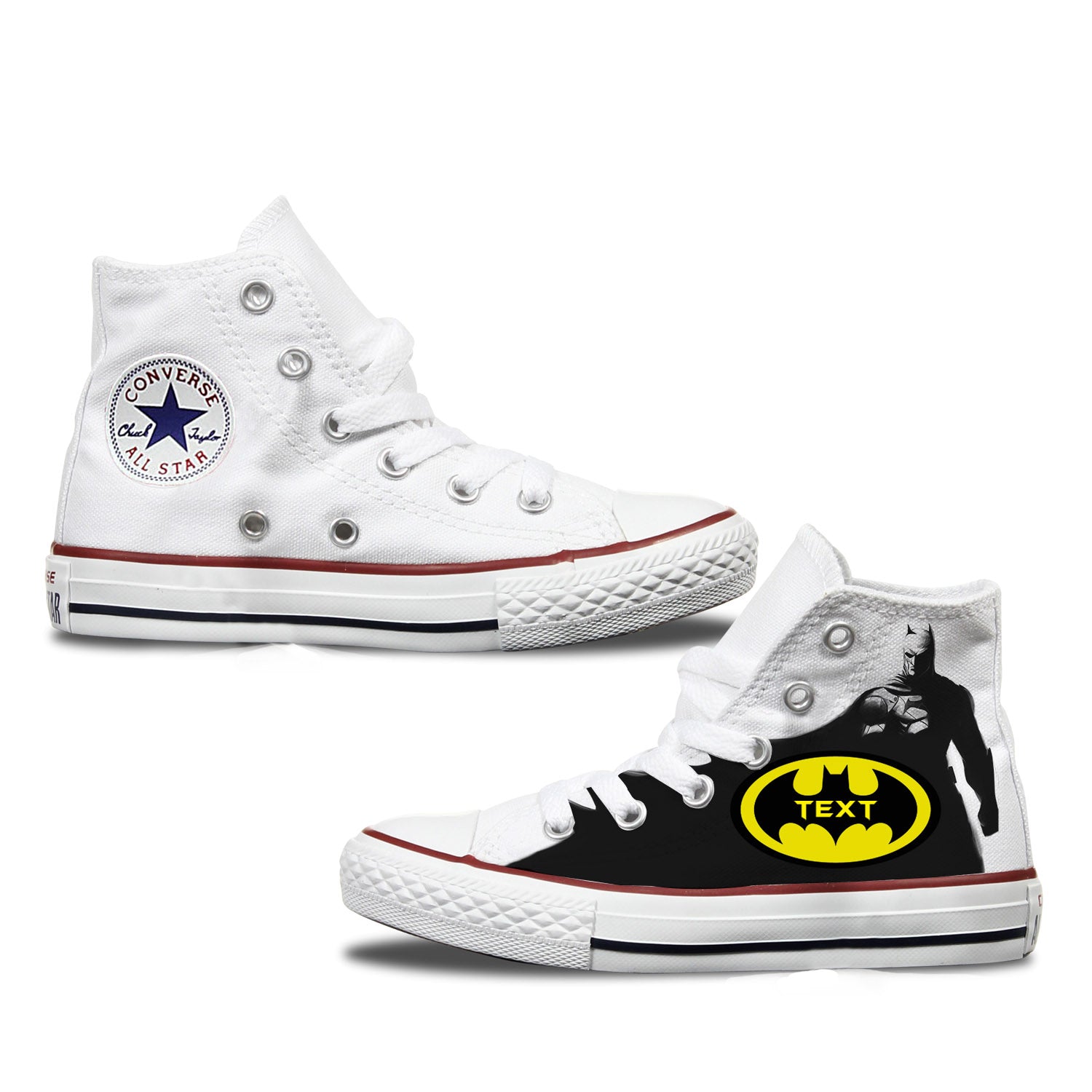 Converse Custom Batman Kids Shoes | Bump - Bump Shoes