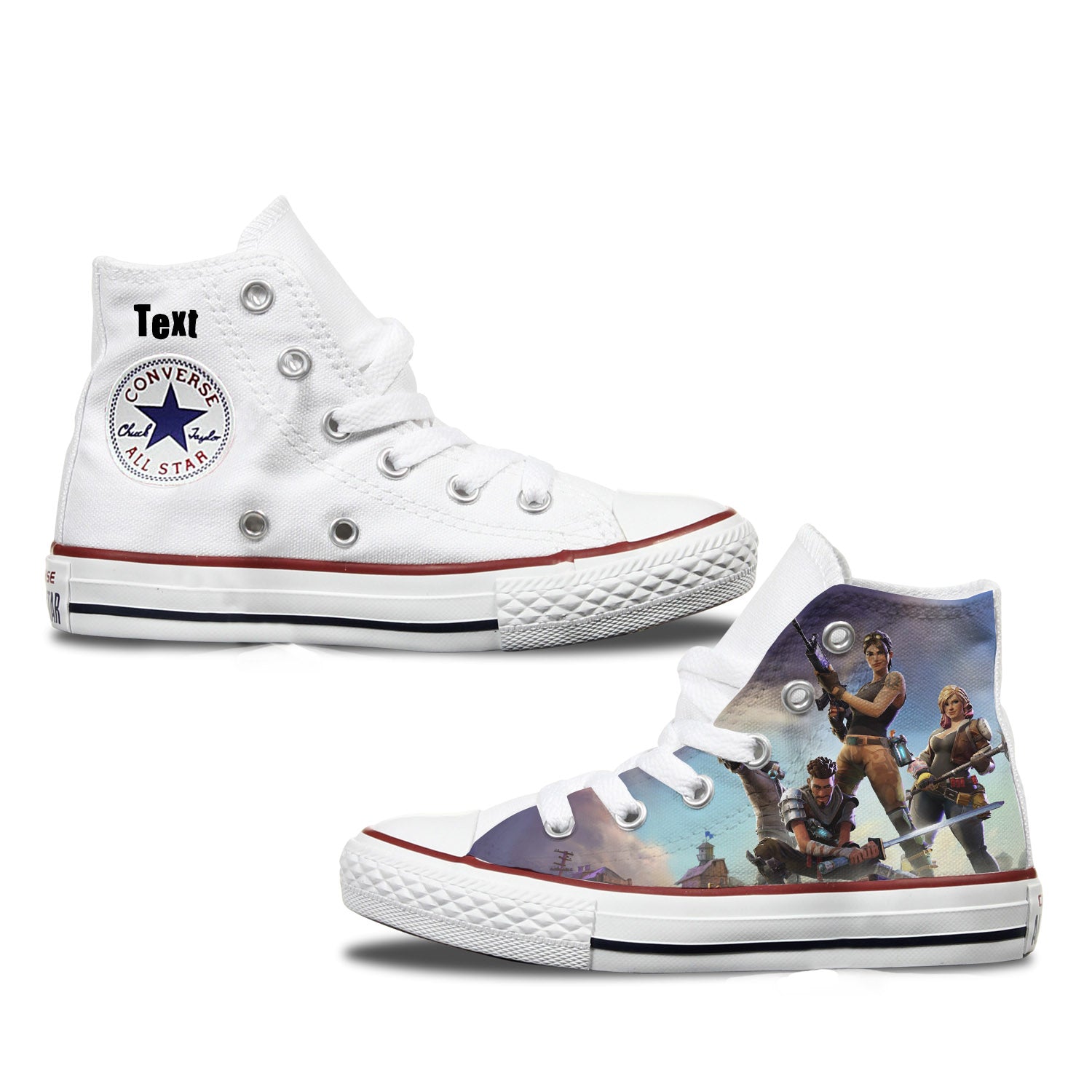 Converse Custom Fortnite Adult Shoes 