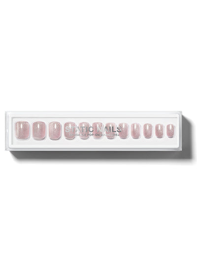 SOFT PINK FRENCH ROUND Award-Winning Reusable Pop-On Manicures®