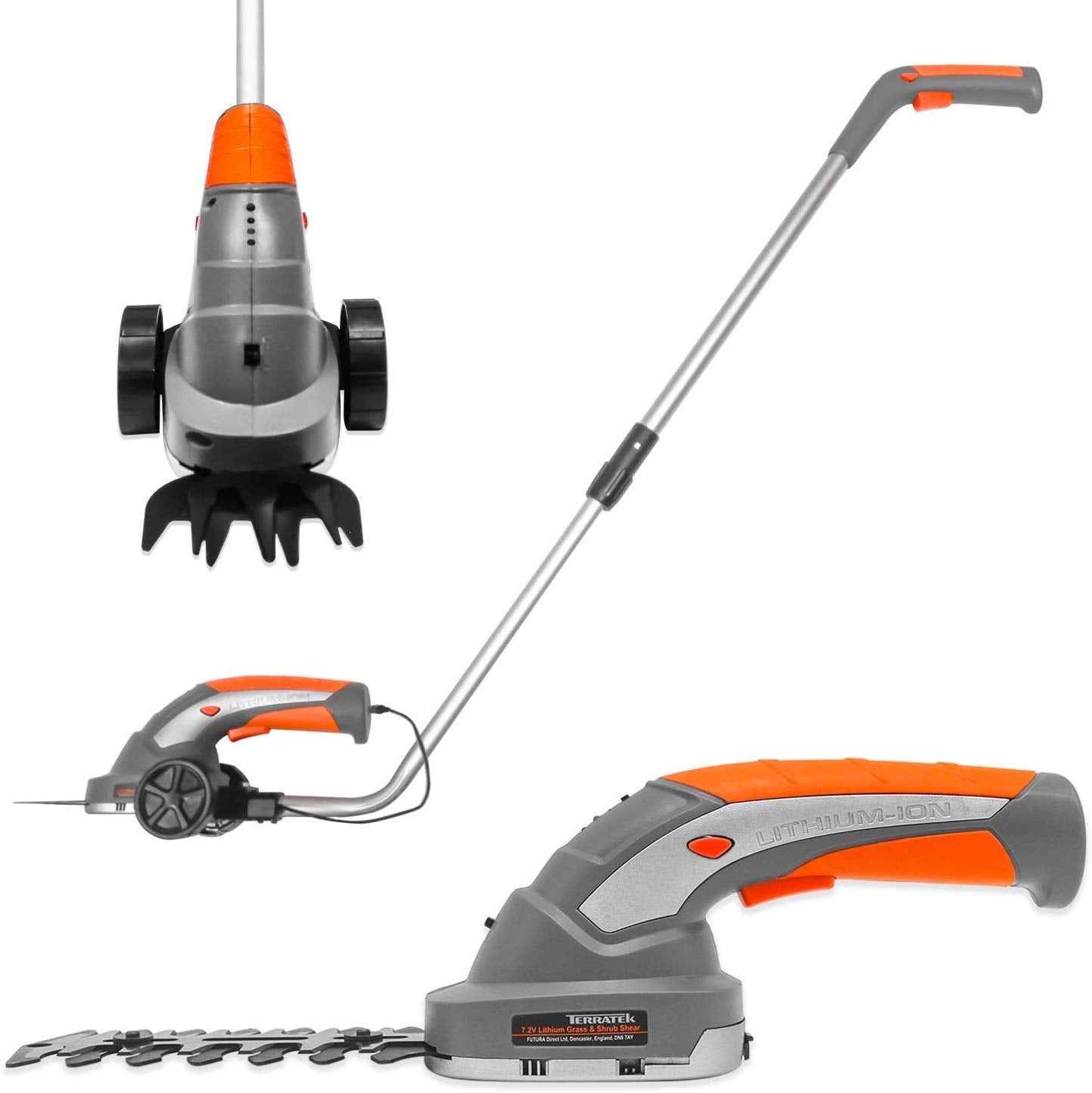 terratek cordless hedge trimmer