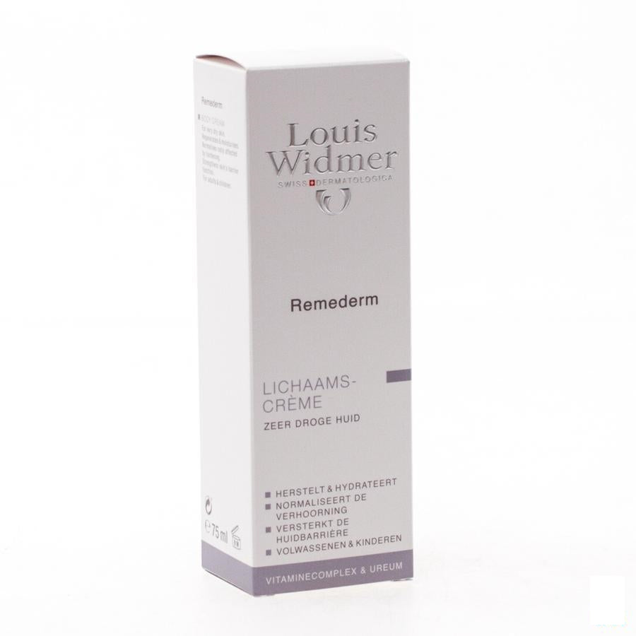 Louis Widmer Remederm Met Parfum 75 Ml InstaCosmetic