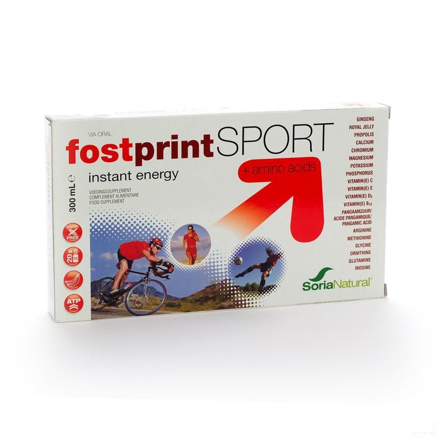 Soria Fost Print Sport Drinkbare Amp 20x15ml InstaCosmetic