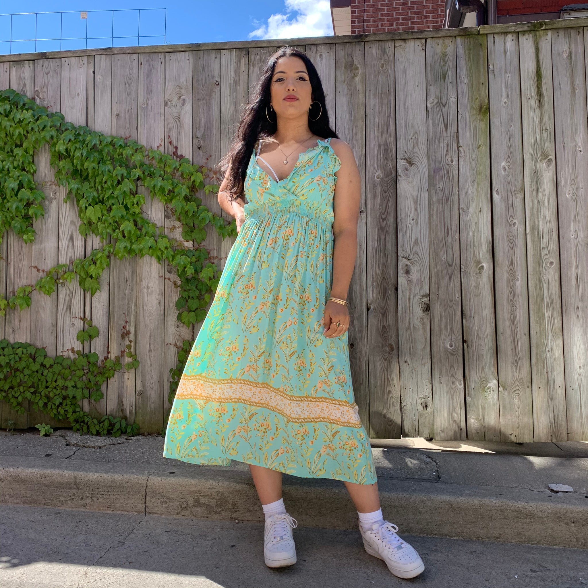 SAMARA Maxi Floral Dress – Risqué Clothing