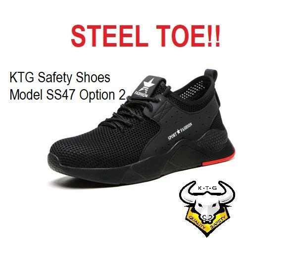 sports safety shoes steel toe