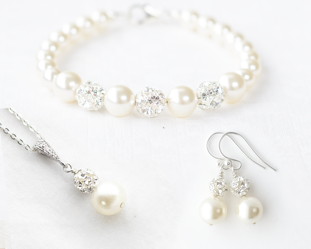 pearl bridesmaid jewelry