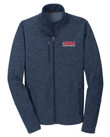 Men's Navy Digi Stripe Fleece Jacket – SRM Company Store
