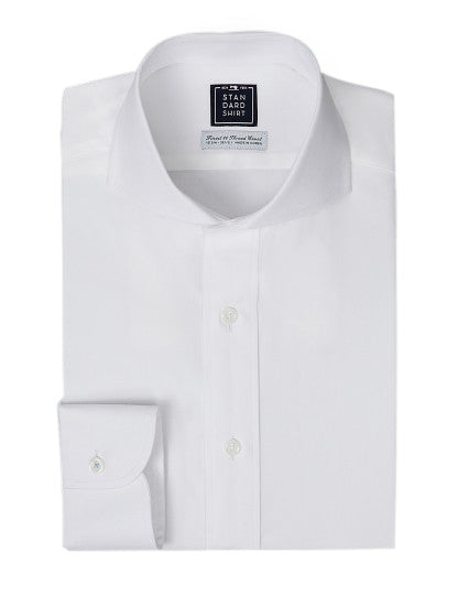 white dress mens shirt