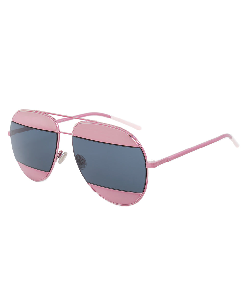 dior aviator sunglasses split