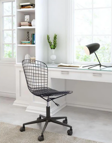 Zuo Wire Office Chair Black