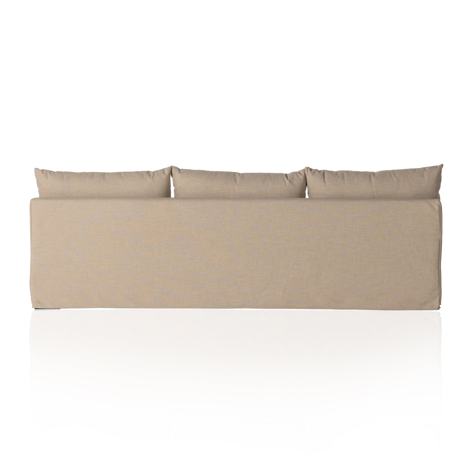 Armless Sofa with Grant Slipcover