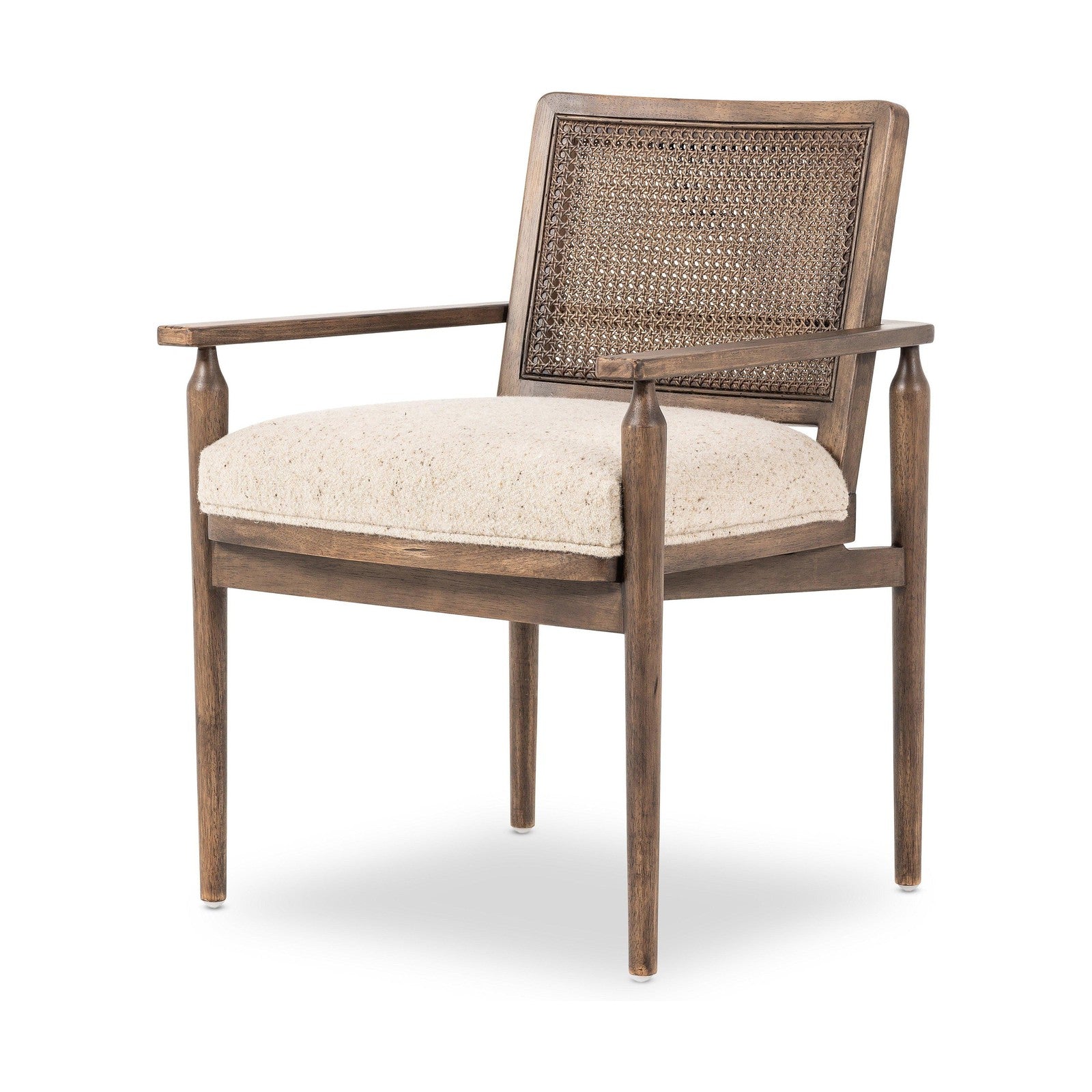 Hasselt Taupe Four Hands Xavier Dining Armchair