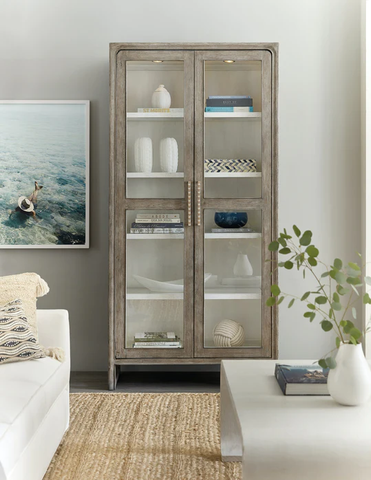 Hooker Furniture Serenity Sanderling Display Cabinet