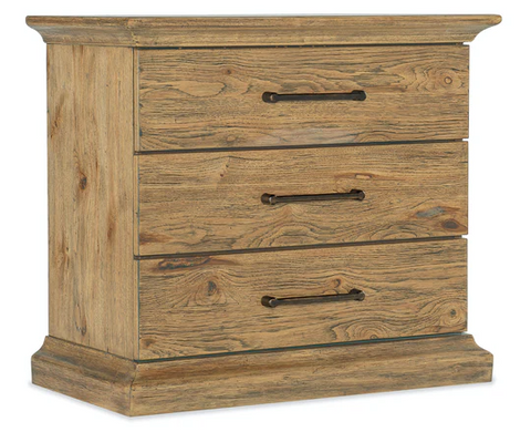 Hooker Furniture Big Sky Three Drawer Nightstand