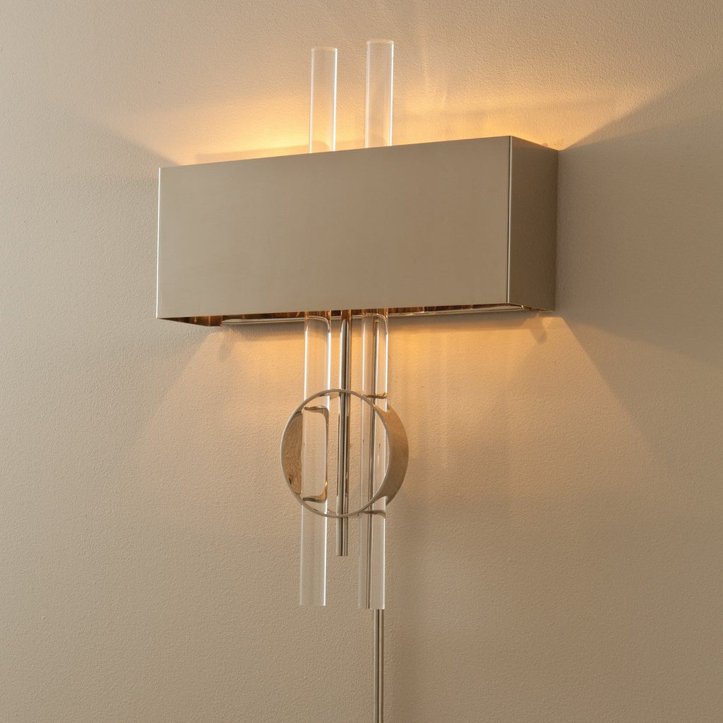 <p><b>Global Views Radio City Electrified Wall Sconce-Nickel</b></p> <p> </p>