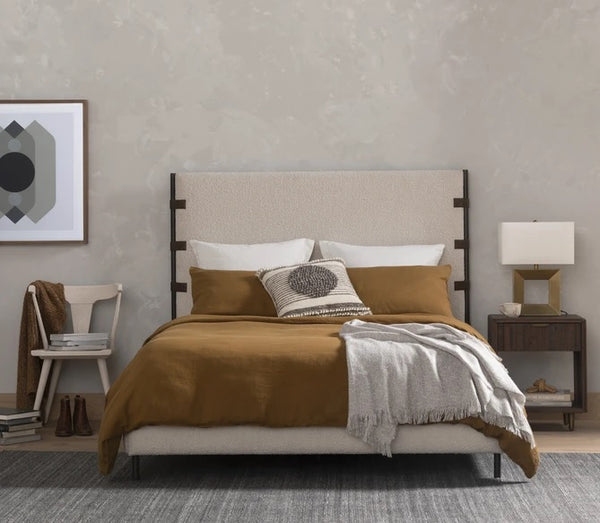 Anderson Bed-Knoll Natural-Queen Queen