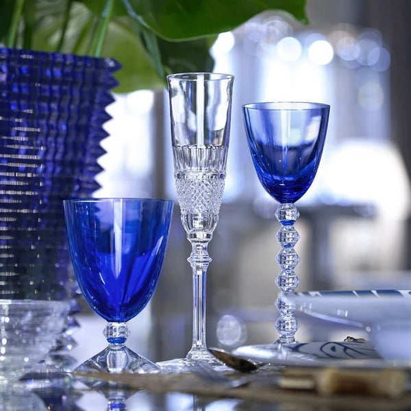 Baccarat Véga Glass Blue- Set of 2