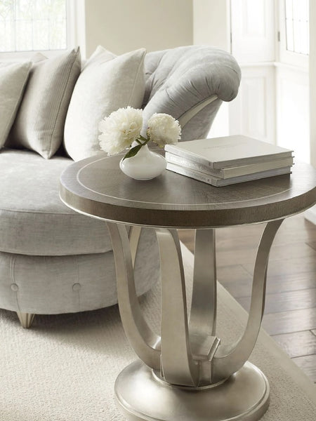Caracole Compositions Avondale Round End Table