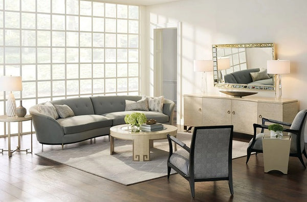 Caracole Upholstery Three's Company Sectional Sofa