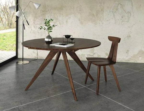 Copeland Catalina Round Extension Table Natural Walnut-04