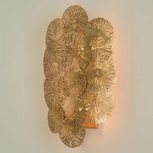 Global Views Lily Pad Wall Sconce