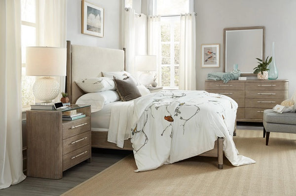 Hooker Furniture Bedroom Affinity Upholstered Bed Queen