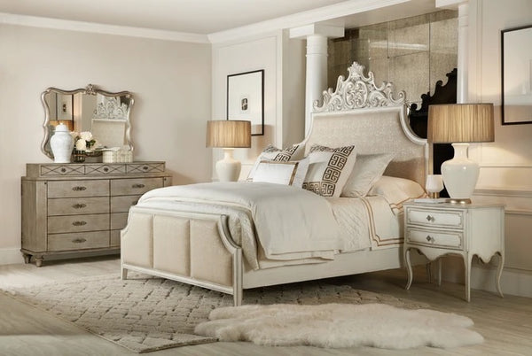 Hooker Furniture Bedroom Sanctuary Anastasie Upholstered Bed