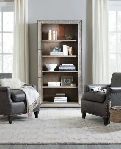 Hooker Furniture Home Office Rustic Glam Bookcase
