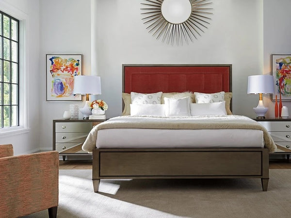 Lexington Ariana St. Tropez Upholstered Panel Headboard King