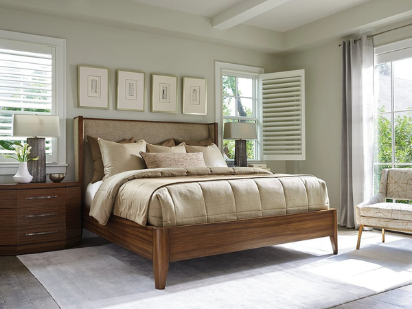 Lexington Kitano Mirah Upholstered Panel Bed
