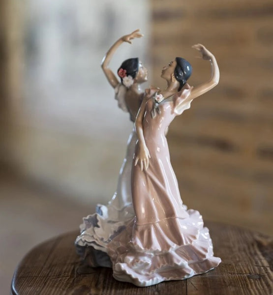 Lladro Ole Flamenco Couple Figurine