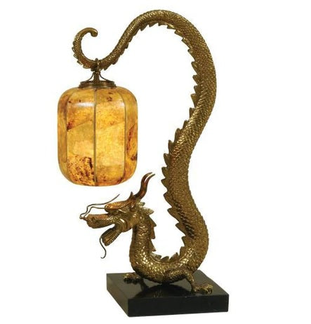 Maitland Smith Dragon Lamp