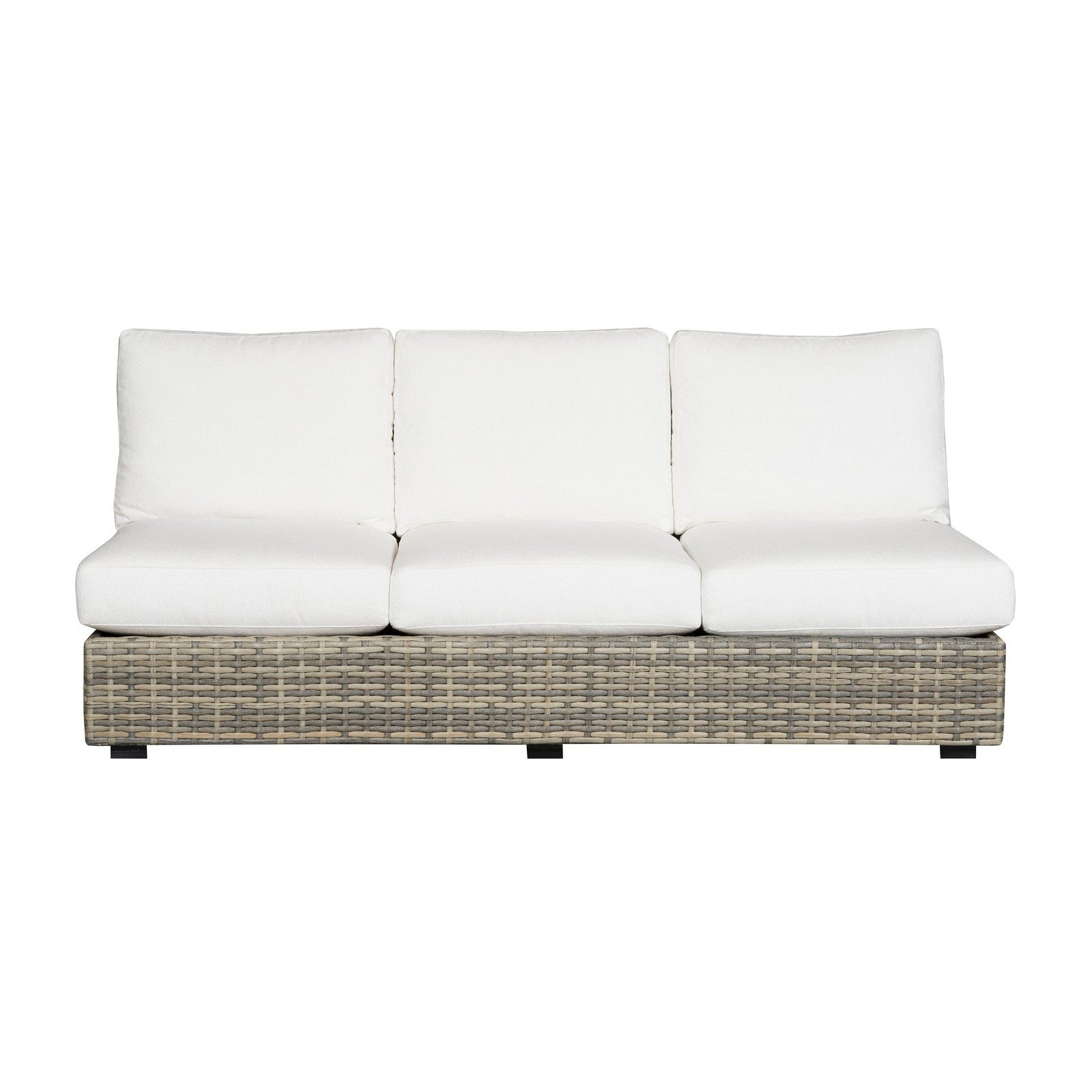 Outdoor Armless Sofa from Vanguard's Montclair Collection