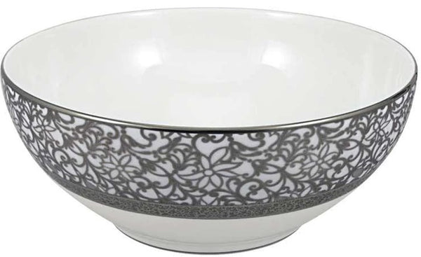 Raynaud Tolede Platinum White Salad Bowl