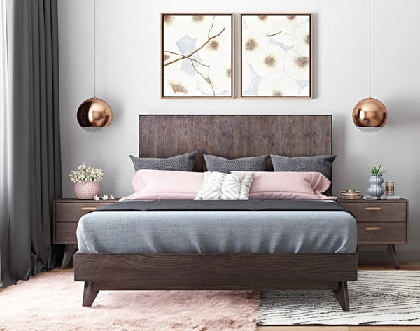 TOV Loft Wooden Bed